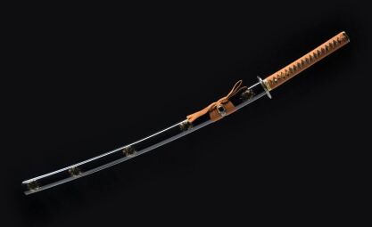 Samuraischwert KATANA JAPAN STAHL FÜR TRAINING 1060 CODE BL-6