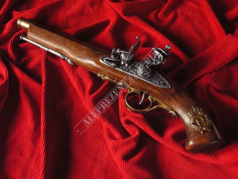 francuski pistolet skałkowy