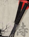 Katana Ninja Schwert scharf echt zum Training Metall Stahl 2 Schwerter in einem Magnetic Samurai Nur für Erwachsene 63 cm - 18 Jahre erforderlich HK-1249 - 2
