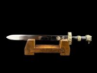 Ekskluzywny Nożyk do listów miniaturka miecz rzymski gladius 27 CM PLUS STOJAK (26) - 13