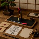 Oryginalna Japońska Katana Oda Nobunaga Nożyk do Listów ze Stojakiem MT-32N - 2