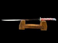 Ekskluzywny Nożyk do listów miniaturka historyczny miecz japońska katana 27 CM PLUS STOJAK (13) - 9