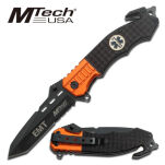 NÓŻ RATOWNICZY SKŁADANY MTECH MT-740EM - 2