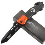 NÓŻ RATOWNICZY SKŁADANY MTECH MT-740EM - 12