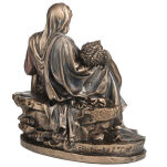 Figurka rzeźba mała Pieta - zdjęcie z krzyża Veronese WU78466AP - 6
