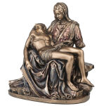 Figurka rzeźba mała Pieta - zdjęcie z krzyża Veronese WU78466AP - 2