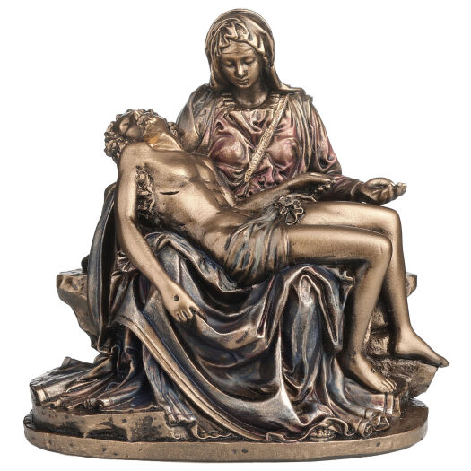 Figurka rzeźba mała Pieta - zdjęcie z krzyża Veronese WU78466AP
