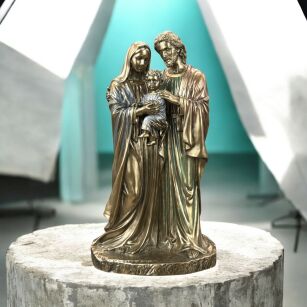 figurka rzeźba Święta rodzina , Jezus Maryja i Józef   Veronese WU78275B4