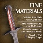 Miecz Bilbo Baggins Sting Żądło Inspirowany The Hobbit z Zawieszką 72,5 cm JT6198S - 4