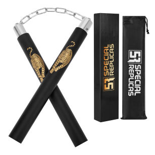 Nunchaku Piankowe Łańcuchowe do Treningu Tygrys dla Początkujących i Zaawansowanych GXNU-11