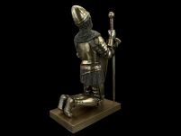 Kniender RITTER MIT SCHILD UND SCHWERT VERONESE - 3