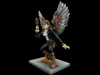 STEAMPUNK SKRZYDLATY MĘŻCZYZNA Z PISTOLETEM VERONESE (WU76410AA) - 7