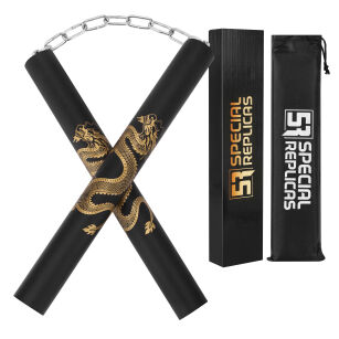 Nunchaku Piankowe Łańcuchowe do Treningu Wielki Smok dla Początkujących i Zaawansowanych GXNU-06