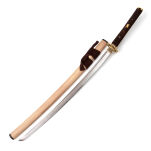 Katana Damast Plus-Wartungskit Plus Schwertständer und Truhe Schwert scharf echt zum Training Metall Damast Stahl 1045 Samurai 100% handgefertigt Nur für Erwachsene - 18 Jahre erforderlich DS076 - 8