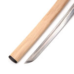 Katana Damast Plus-Wartungskit Plus Schwertständer und Truhe Schwert scharf echt zum Training Metall Damast Stahl 1045 Samurai 100% handgefertigt Nur für Erwachsene - 18 Jahre erforderlich DS076 - 16