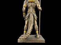 statuetka SOBEK - egipski Krokodyl - bóg Wód i rzek VERONESE (WU77201A4) - 9