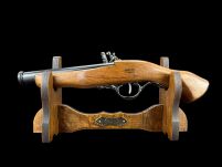 Włoski Pistolet Skałkowy z XVII w - Okładziny Drewniane  AG314.01 - 6