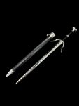Mini Miecz Geralta z Pochwą 22 cm inspirowany Wiedźmin the Witcher Nożyk Do listów plus Stojak i pudełko prezentowe KW1040 - 5