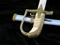 Ekskluzywna szabla polska oficerska wz1921/22 z pochwą Virtuti Militari treningowa PS-13 - 14