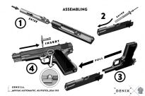 Pistolet Colt Government M1911A1,USA 1911 rozbieralny 8312 - 11