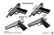 Pistolet Colt Government M1911A1,USA 1911 rozbieralny 8312 - 8