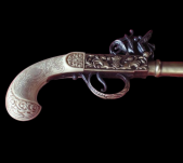 Old Gun aus dem achtzehnten Jahrhundert Steinschloss (K1115-L) - 3
