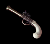Old Gun aus dem achtzehnten Jahrhundert Steinschloss (K1115-L) - 2