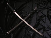 Ehre Katana Schwert - Echt Samurai Schwert aus Stahl mit Einer Lackiert Scheide zur Dekoration- Samurai Schwerter Geeignet als Anime Deko - Japanisches Sword - Katana Schwerter - SW-68B - 6