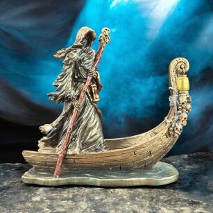 Figurka rzeźba mały Charon - przewoźnik dusz przez rzekę Styks Veronese WU78424AP