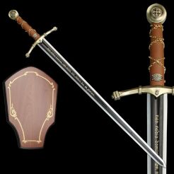 DEKORATIVE TEMPLAR SWORD mit Aufhänger (SW-601)