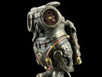 STEAMPUNK SOWA STOJAK NA KOMÓRKĘ I DŁUGOPISY VERONESE  (WU77491A4) - 2