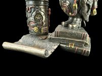 STEAMPUNK SOWA STOJAK NA KOMÓRKĘ I DŁUGOPISY VERONESE  (WU77491A4) - 6