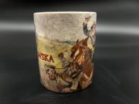 KUBEK PORCELANOWY 1920 BITWA WARSZAWSKA  KB003 - 2