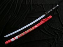 Katana Great Dragon Sword Echtes Metall nicht scharfes Samurai-Schwert aus Stahl mit Scheide zur Dekoration für einen Sammler oder als Geschenk 4KM100-405RD - 2