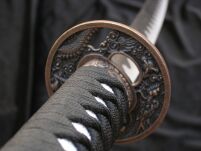 Katana Great Dragon Sword Echtes Metall nicht scharfes Samurai-Schwert aus Stahl mit Scheide zur Dekoration für einen Sammler oder als Geschenk 4KM100-405RD - 8