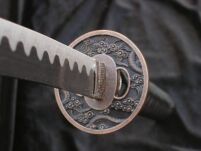 Katana Great Dragon Sword Echtes Metall nicht scharfes Samurai-Schwert aus Stahl mit Scheide zur Dekoration für einen Sammler oder als Geschenk 4KM100-405RD - 9