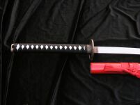 Katana Great Dragon Sword Echtes Metall nicht scharfes Samurai-Schwert aus Stahl mit Scheide zur Dekoration für einen Sammler oder als Geschenk 4KM100-405RD - 10