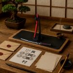 Oryginalna Japońska Katana Sanada Yukimura Nożyk do Listów ze Stojakiem KT-22S - 2