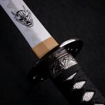Drewniany Miecz Katana Billa Inspirowany Kill Bill z Pochwą i Stojakiem 103 cm JT10320E - 6