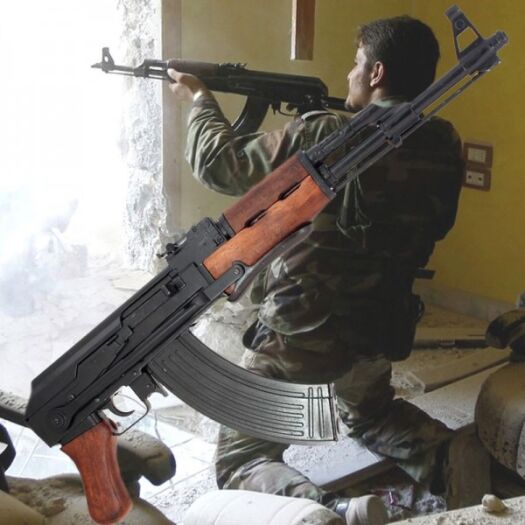 SAMMLER WOLLEN AKS-47 Maschinenpistole (1097)