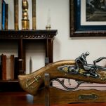 HISTORYCZNY HISZPAŃSKI PISTOLET SKAŁKOWY (W179) - 2