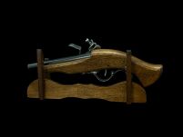 HISTORYCZNY HISZPAŃSKI PISTOLET SKAŁKOWY (W179) - 11