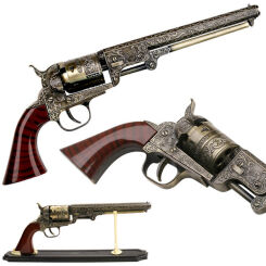 SMB-110 DEKORATIV WESTERN REVOLVER DISPLAY 13 "GESAMT