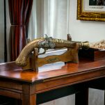 HISTORYCZNY KAPISZONOWY GARŁACZ replika broni (K1111L) - 2