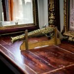 HISTORYCZNY KAPISZONOWY GARŁACZ replika broni (K1111L) - 8