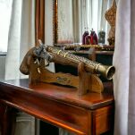 HISTORYCZNY KAPISZONOWY GARŁACZ replika broni (K1111L) - 5