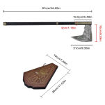 Topór Gimli Inspirowany The Lord of The Rings z Zawieszką 90 cm JT6369 - 2