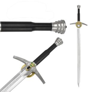 Miecz Geralta Inspirowany Wiedźmin The Witcher z Pianki FOAM LARP COSPALY 100cm FM308