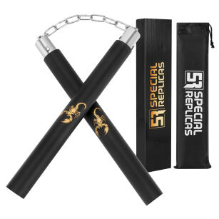 Nunchaku Piankowe Łańcuchowe do Treningu Skorpion dla Początkujących i Zaawansowanych GXNU-12